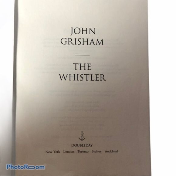 The whistler by John Grisham Doubleday bestseller 2016 English pages 374 READ - Picture 2 of 8